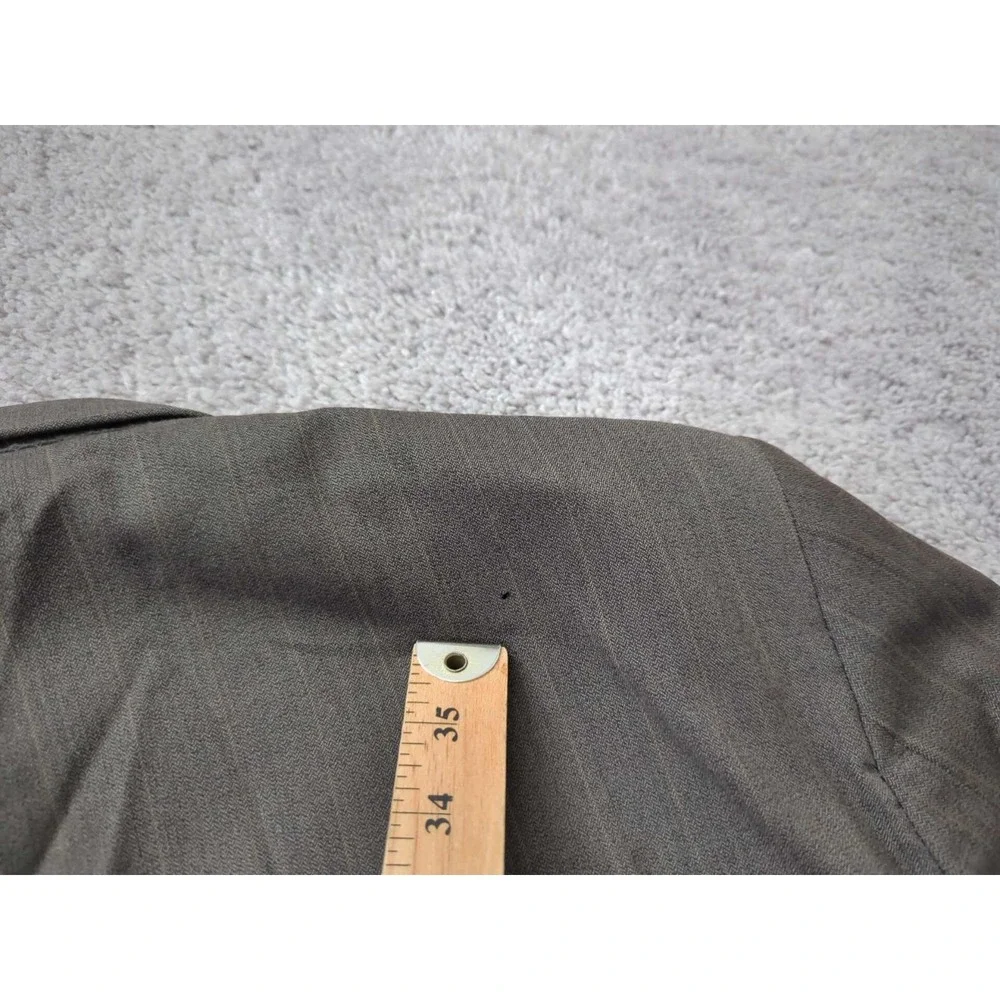 Vintage Pierre Balman Blazer Coat‎ Mens Pure Wool Made in USA *FLAW* AS IS